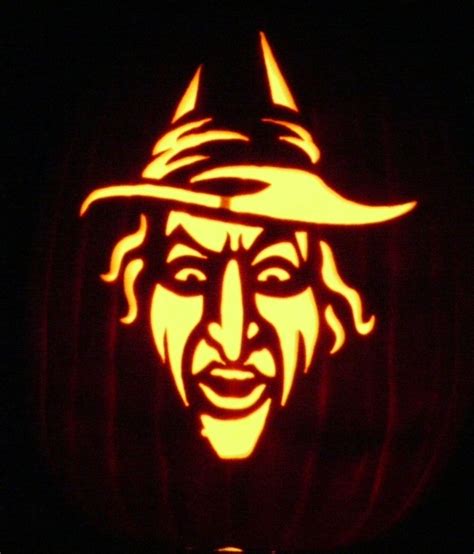 Add a Spooky Element to Your Pumpkin: Paint a Wicked Witch Design